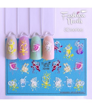 3D Слайдер Fashion Nails №088